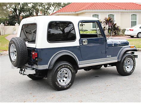 They were sold in France in that year (and others) with the 2. . Jeep cj7 for sale florida